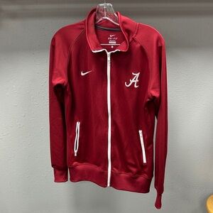 Nike Alabama Crimson Full-Zip Jacket with Embroidered Logo